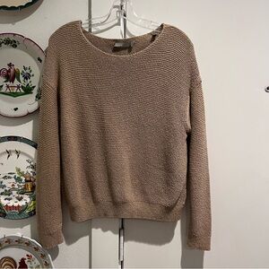 Vince Tan Knit Sweater